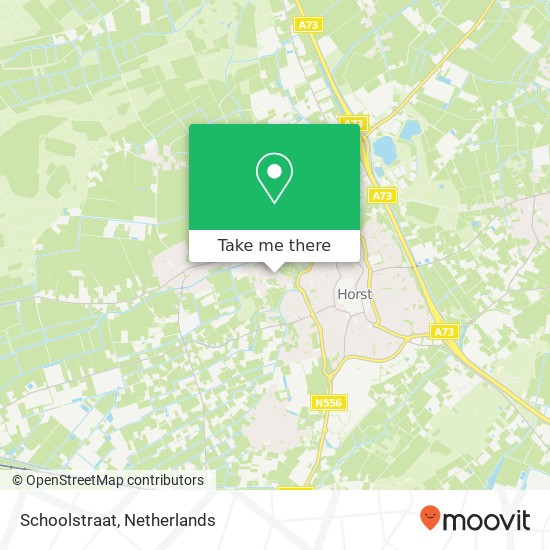 Schoolstraat, 5961 ED Horst map