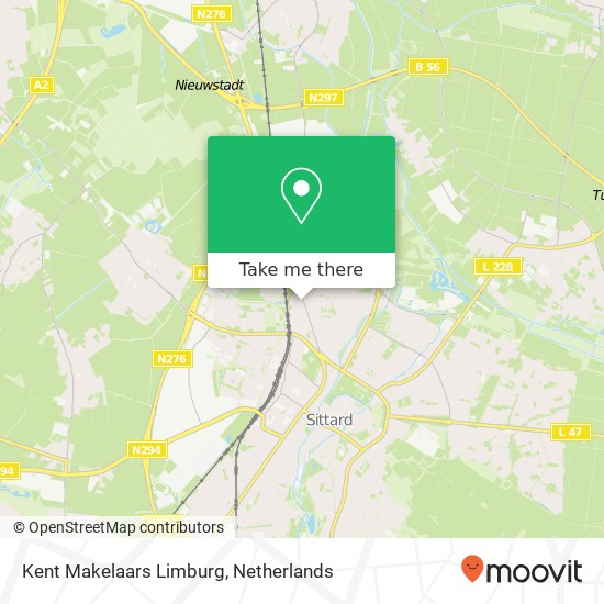 Kent Makelaars Limburg, Rijksweg Noord 234 Karte