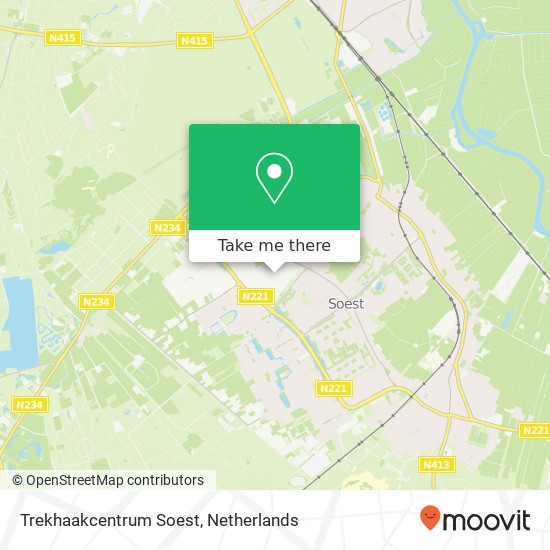 Trekhaakcentrum Soest, Nijverheidsweg 16A map