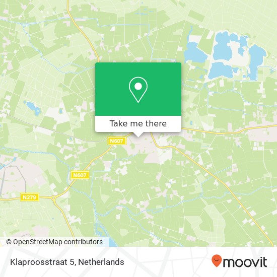 Klaproosstraat 5, 5761 EP Bakel map
