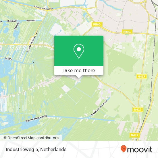 Industrieweg 5, 1231 KG Loosdrecht map