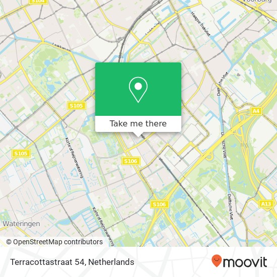 Terracottastraat 54, 2284 HD Rijswijk Karte