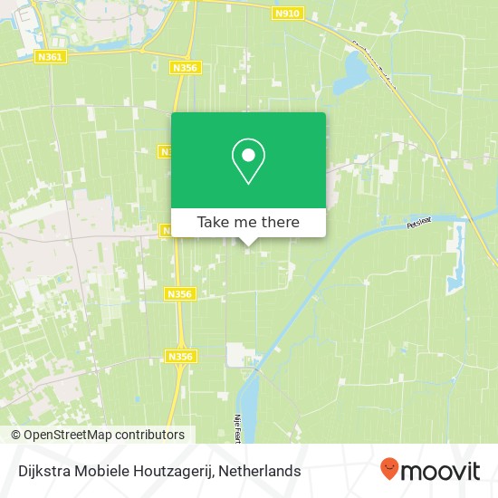 Dijkstra Mobiele Houtzagerij, Foarwei 31B Karte