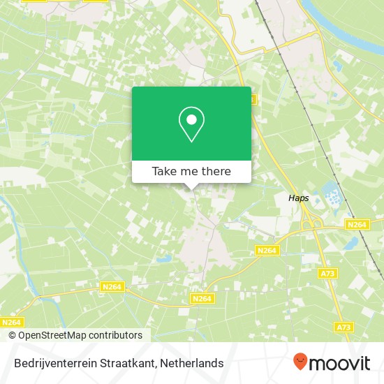 Bedrijventerrein Straatkant map