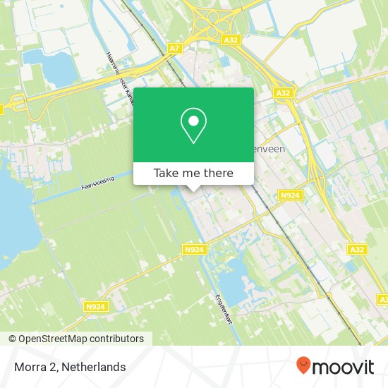 Morra 2, 8446 LN Heerenveen map