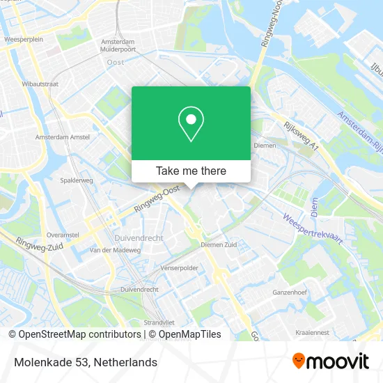 Molenkade 53 map
