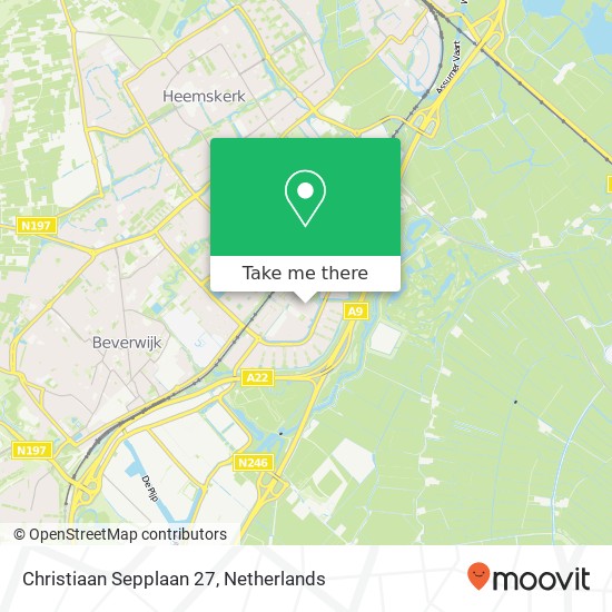 Christiaan Sepplaan 27, 1948 DC Beverwijk map