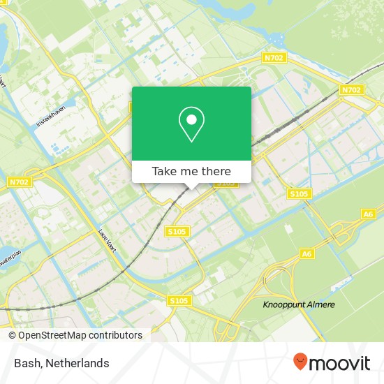 Bash, Globeplein 23 map