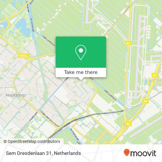 Sem Dresdenlaan 31, 2132 KR Hoofddorp map