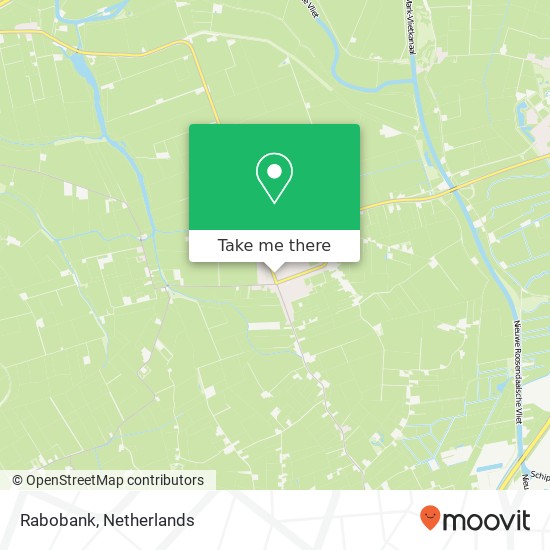 Rabobank, Langeweg 4 map