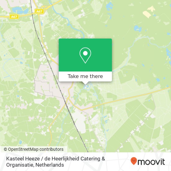 Kasteel Heeze / de Heerlijkheid Catering & Organisatie map