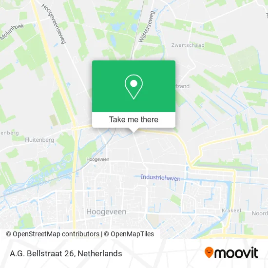 A.G. Bellstraat 26 Karte