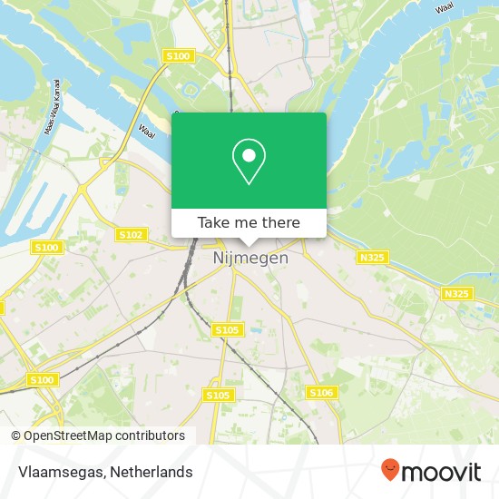 Vlaamsegas, 6511 LW Nijmegen map