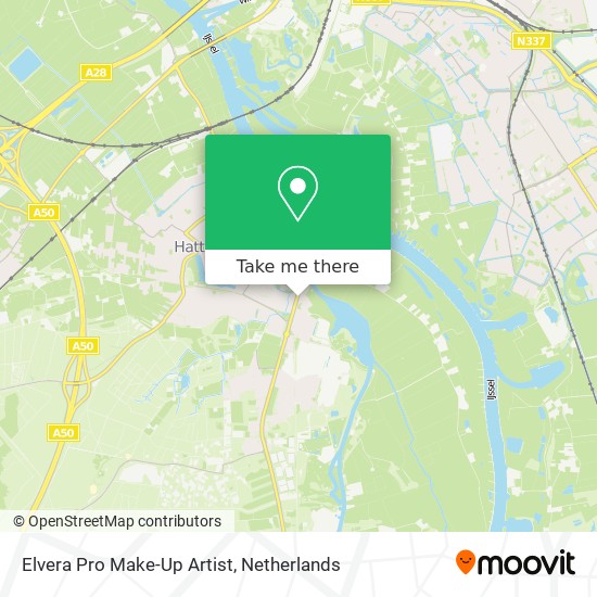 Elvera Pro Make-Up Artist map