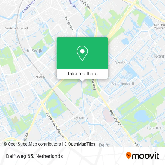 Delftweg 65 map