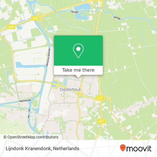 Lijndonk Kranendonk, 4907 XX Oosterhout map