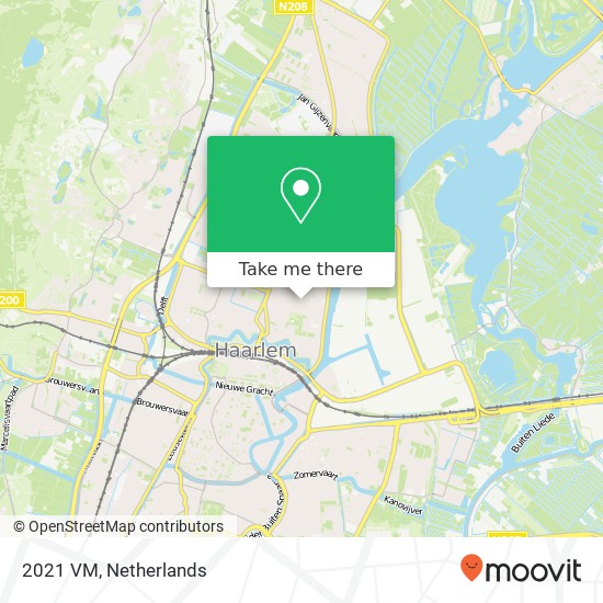 2021 VM, 2021 VM Haarlem, Nederland map