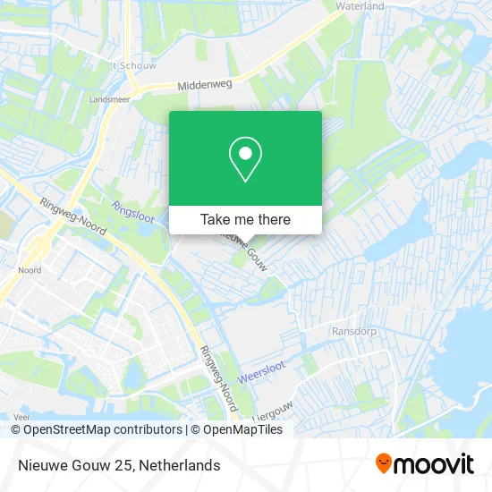 Nieuwe Gouw 25 Karte