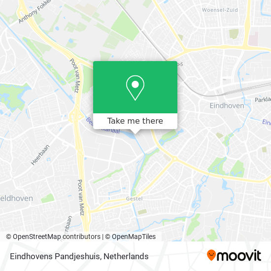 Eindhovens Pandjeshuis Karte
