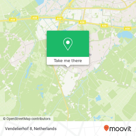 Vendelierhof 8, 5051 JT Goirle map