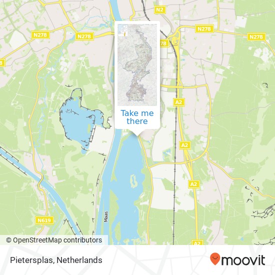 Pietersplas, Pietersplas, Hoge Weerd 4, 6229 AM Maastricht, Nederland map