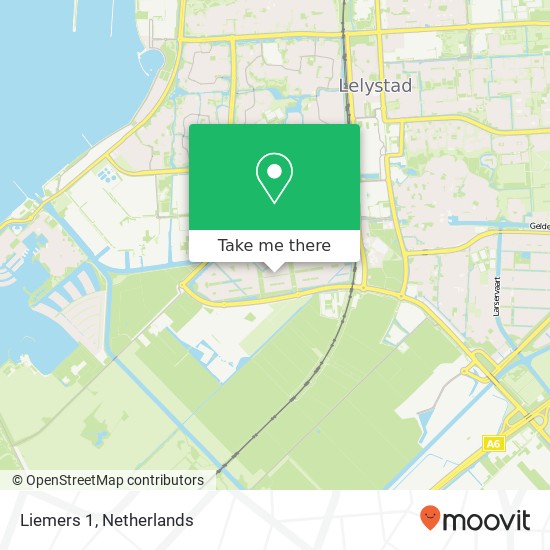 Liemers 1, 8245 BN Lelystad map