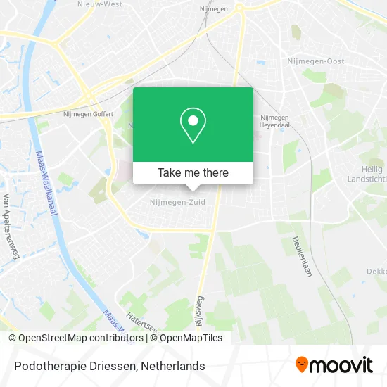 Podotherapie Driessen Karte
