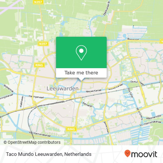 Taco Mundo Leeuwarden, Tuinen 43 map