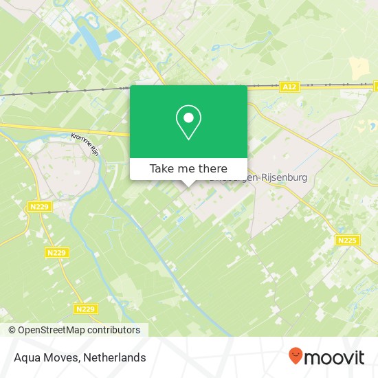 Aqua Moves, Rijsenburgselaan 99 Karte