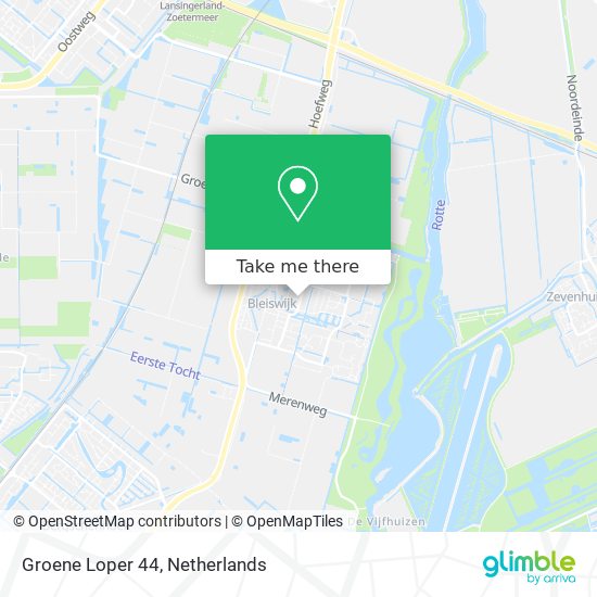 Groene Loper 44 map
