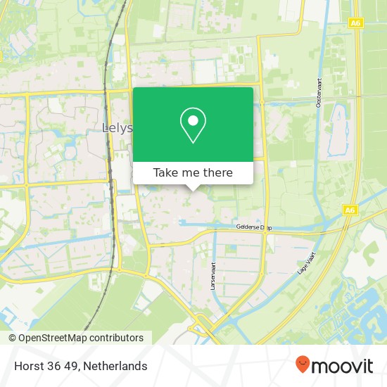 Horst 36 49, 8225 NR Lelystad map