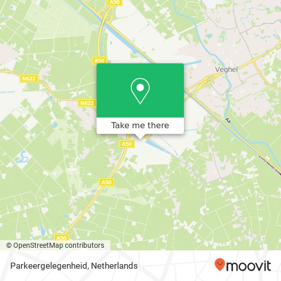 Parkeergelegenheid, Poort van Veghel map