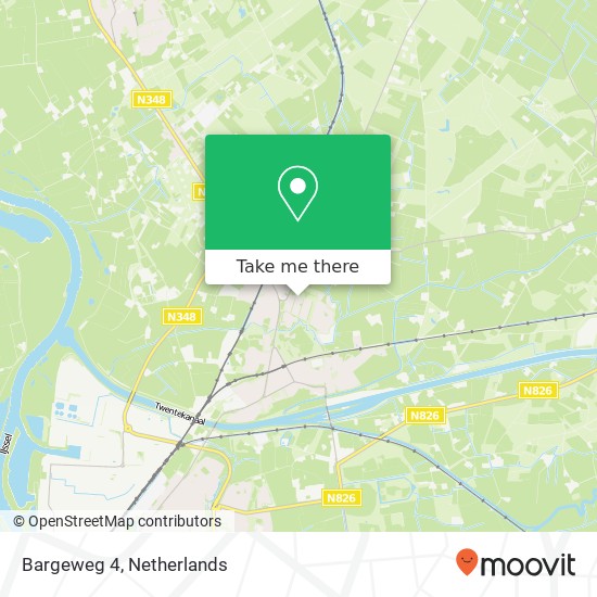 Bargeweg 4, 7211 DC Eefde map