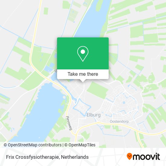 Frix Crossfysiotherapie map