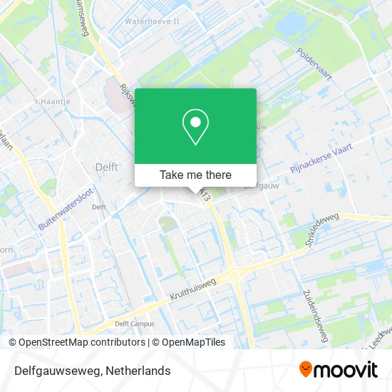 Delfgauwseweg Karte