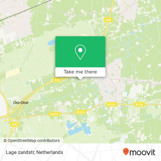 Lage zandstr, 5374 NN Schaijk map