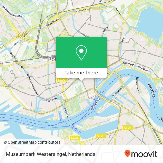 Museumpark Westersingel, 3015 CB Rotterdam map