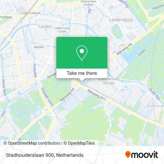 Stadhouderslaan 900 map