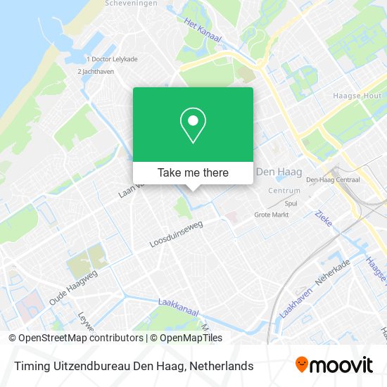 Timing Uitzendbureau Den Haag map