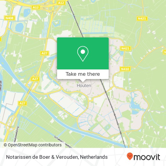 Notarissen de Boer & Verouden, Lobbendijk 4 map