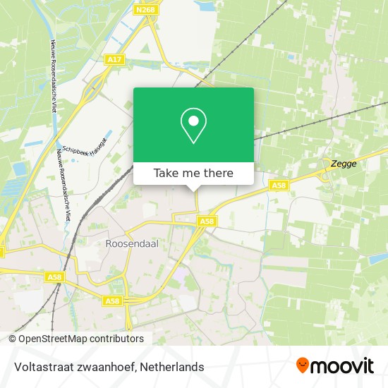 Voltastraat zwaanhoef map