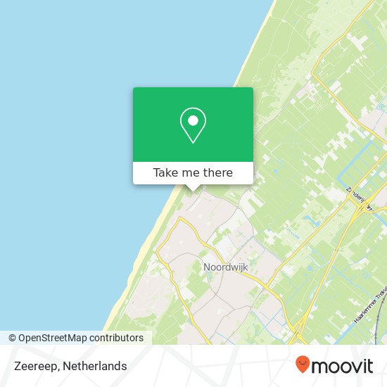 Zeereep, 2202 Noordwijk map