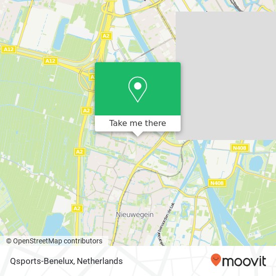 Qsports-Benelux, Thorbeckepark 169 Karte