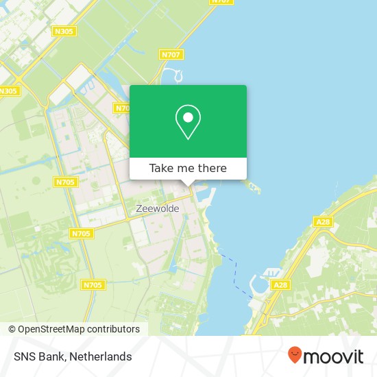 SNS Bank, Ravelijn 5 Karte