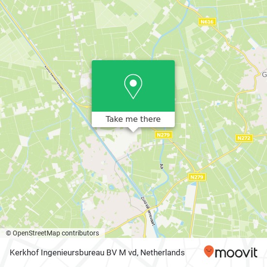 Kerkhof Ingenieursbureau BV M vd, Haverkamp 5 Karte