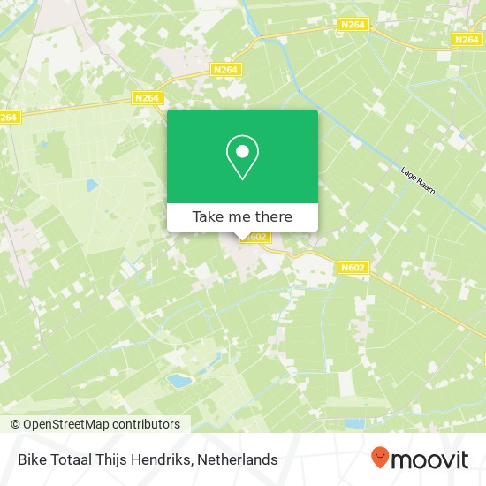 Bike Totaal Thijs Hendriks, Lepelstraat 17 map