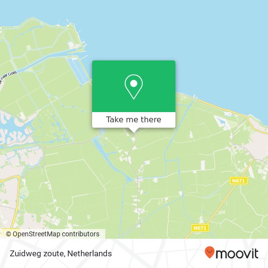 Zuidweg zoute, 4474 AM Kattendijke map