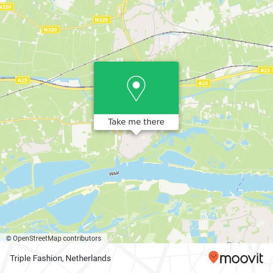 Triple Fashion, Molendam 1 map