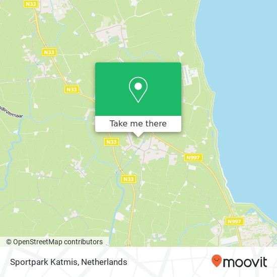 Sportpark Katmis, Hoofdweg 38 map