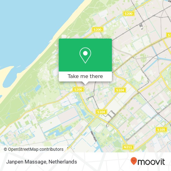 Janpen Massage, Loosduinse Hoofdstraat 306 Karte